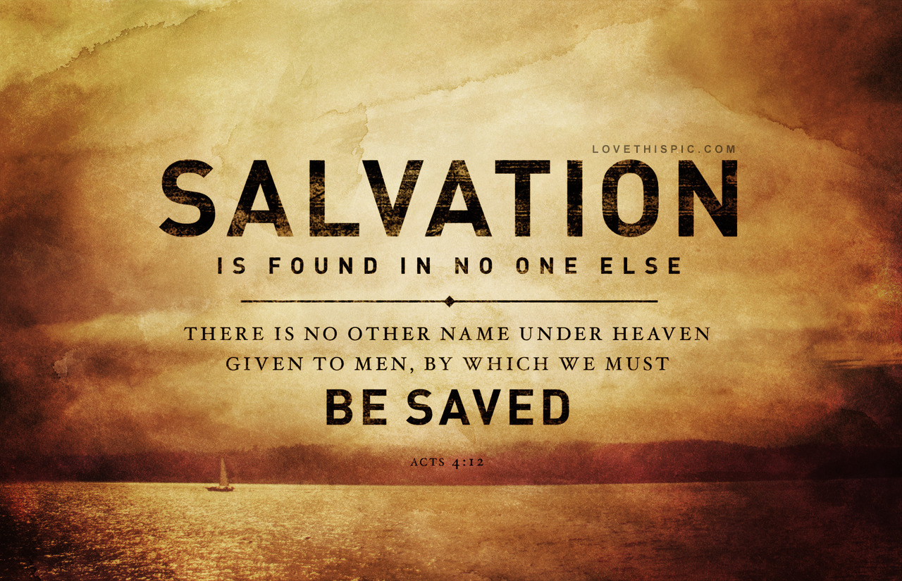 What Is Salvation With Bible Reference