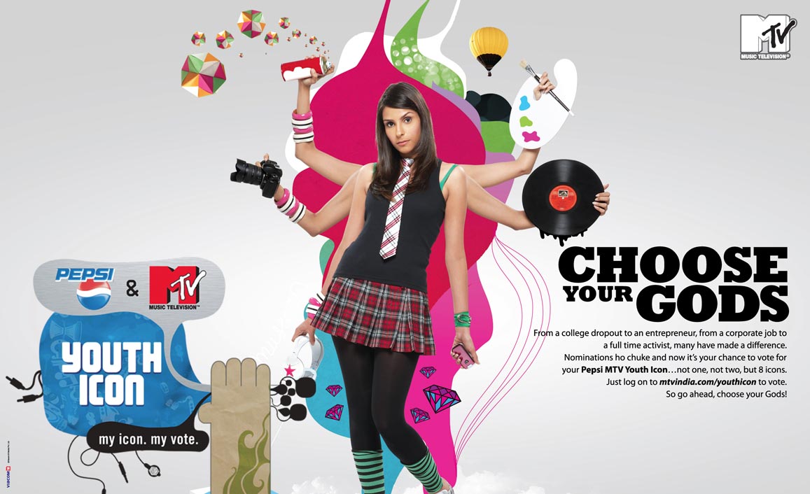 choose your gods MTV ad