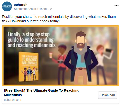 millennial church marketing