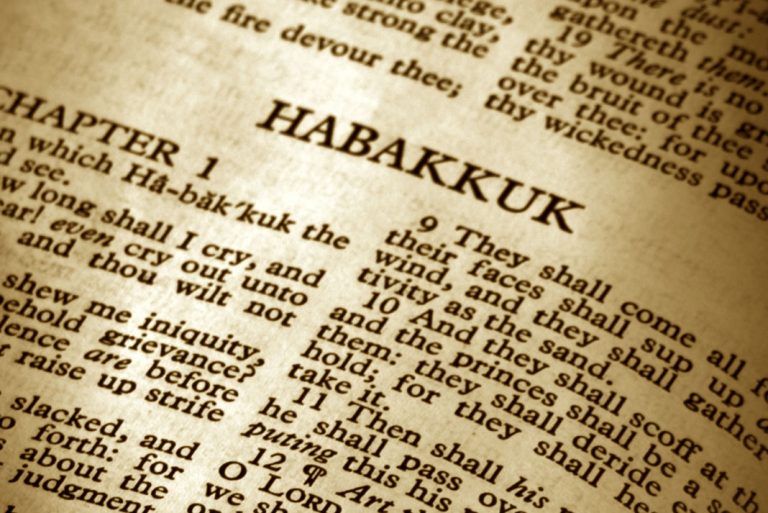 Reflections on Habakkuk