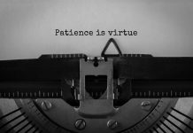 patience is a virtue