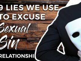 lies to excuse sexual sin