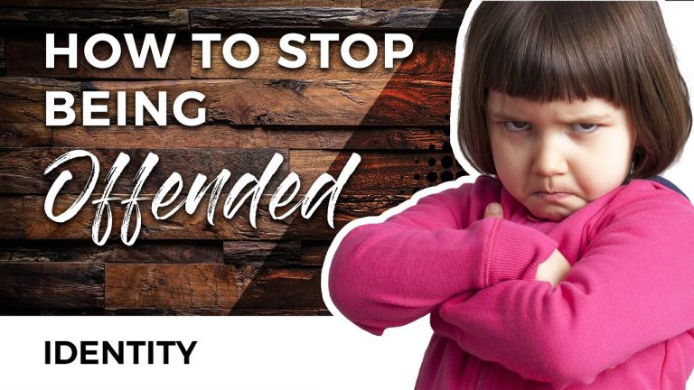 How to Stop Being Offended