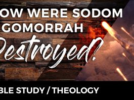 how sodom gomorrah were destroyed